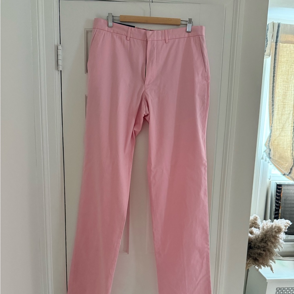 Lilly Pulitzer Addison Pant Pink Straight-Leg Pants